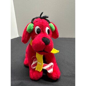 Scholastic Clifford The Big Red Dog 5” Plush Toy With Bone & Scarf